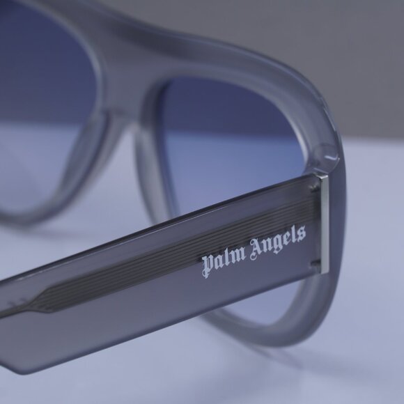 Palm Angels PERI103 ELFIN 0942 Aviator Sunglasses - Grey/Blue Gradient - Picture 8 of 9